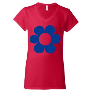 Softstyle® Women’s V-Neck T-Shirt Thumbnail