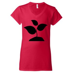 Softstyle® Women’s V-Neck T-Shirt Thumbnail