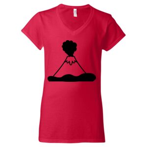 Softstyle® Women’s V-Neck T-Shirt Thumbnail