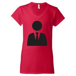 Softstyle® Women’s V-Neck T-Shirt Thumbnail