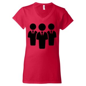Softstyle® Women’s V-Neck T-Shirt Thumbnail
