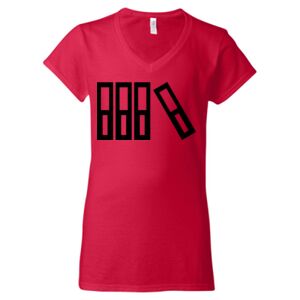 Softstyle® Women’s V-Neck T-Shirt Thumbnail