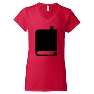 Softstyle® Women’s V-Neck T-Shirt Thumbnail
