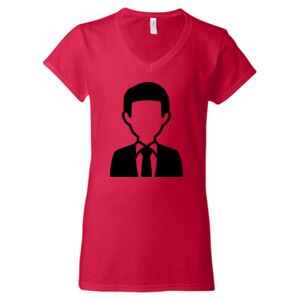 Softstyle® Women’s V-Neck T-Shirt Thumbnail