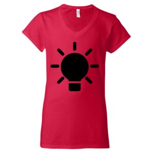 Softstyle® Women’s V-Neck T-Shirt Thumbnail