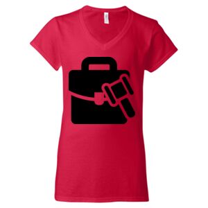 Softstyle® Women’s V-Neck T-Shirt Thumbnail