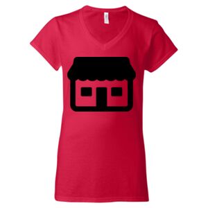 Softstyle® Women’s V-Neck T-Shirt Thumbnail