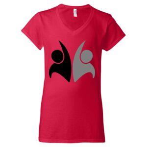 Softstyle® Women’s V-Neck T-Shirt Thumbnail