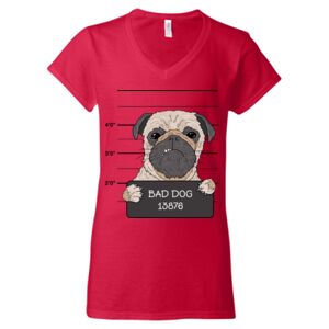 Softstyle® Women’s V-Neck T-Shirt Thumbnail