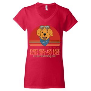 Softstyle® Women’s V-Neck T-Shirt Thumbnail