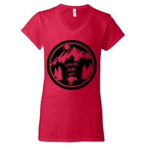 Softstyle® Women’s V-Neck T-Shirt Thumbnail