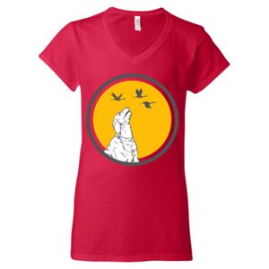 Softstyle® Women’s V-Neck T-Shirt Thumbnail