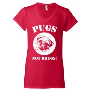 Softstyle® Women’s V-Neck T-Shirt Thumbnail