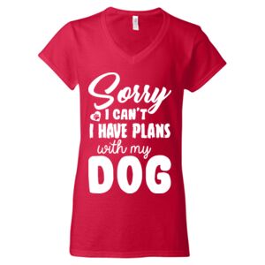 Softstyle® Women’s V-Neck T-Shirt Thumbnail