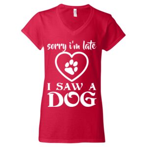 Softstyle® Women’s V-Neck T-Shirt Thumbnail