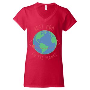 Softstyle® Women’s V-Neck T-Shirt Thumbnail