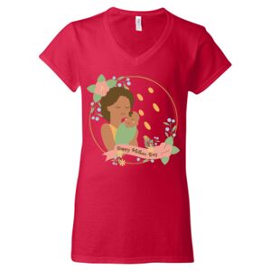 Softstyle® Women’s V-Neck T-Shirt Thumbnail