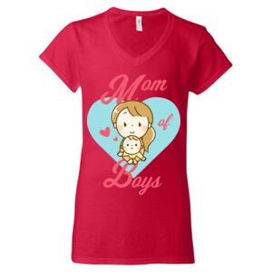Softstyle® Women’s V-Neck T-Shirt Thumbnail