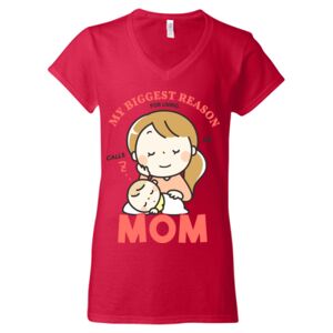 Softstyle® Women’s V-Neck T-Shirt Thumbnail