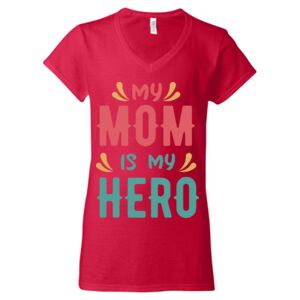 Softstyle® Women’s V-Neck T-Shirt Thumbnail