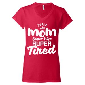 Softstyle® Women’s V-Neck T-Shirt Thumbnail