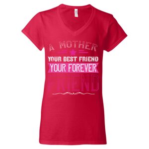 Softstyle® Women’s V-Neck T-Shirt Thumbnail
