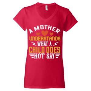 Softstyle® Women’s V-Neck T-Shirt Thumbnail