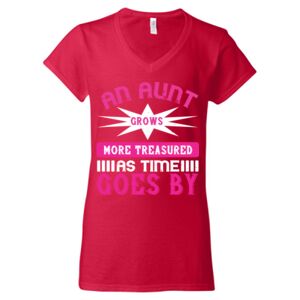 Softstyle® Women’s V-Neck T-Shirt Thumbnail