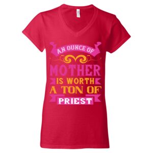 Softstyle® Women’s V-Neck T-Shirt Thumbnail