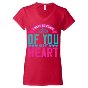 Softstyle® Women’s V-Neck T-Shirt Thumbnail