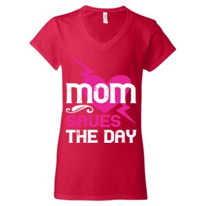 Softstyle® Women’s V-Neck T-Shirt Thumbnail