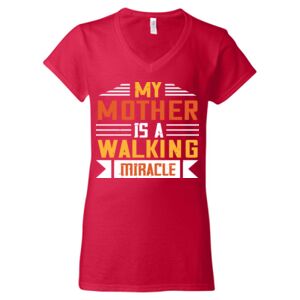 Softstyle® Women’s V-Neck T-Shirt Thumbnail