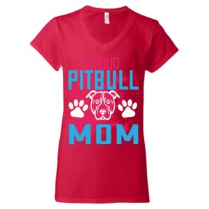 Softstyle® Women’s V-Neck T-Shirt Thumbnail