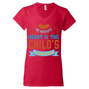 Softstyle® Women’s V-Neck T-Shirt Thumbnail