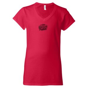Softstyle® Women’s V-Neck T-Shirt Thumbnail
