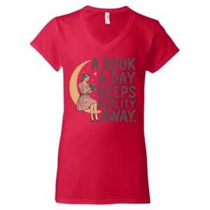 Softstyle® Women’s V-Neck T-Shirt Thumbnail