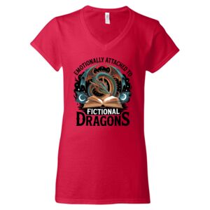 Softstyle® Women’s V-Neck T-Shirt Thumbnail