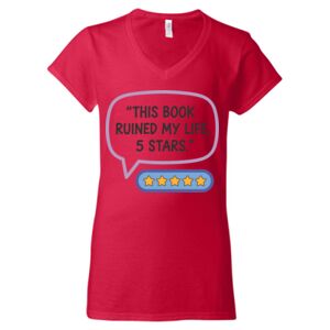 Softstyle® Women’s V-Neck T-Shirt Thumbnail