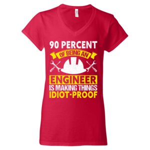 Softstyle® Women’s V-Neck T-Shirt Thumbnail