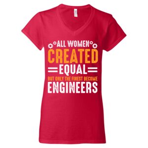 Softstyle® Women’s V-Neck T-Shirt Thumbnail