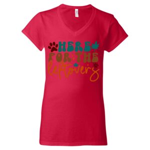 Softstyle® Women’s V-Neck T-Shirt Thumbnail
