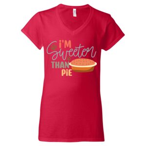 Softstyle® Women’s V-Neck T-Shirt Thumbnail