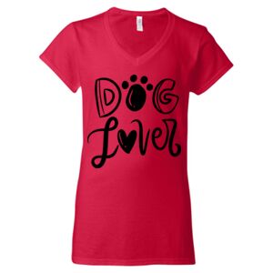 Softstyle® Women’s V-Neck T-Shirt Thumbnail