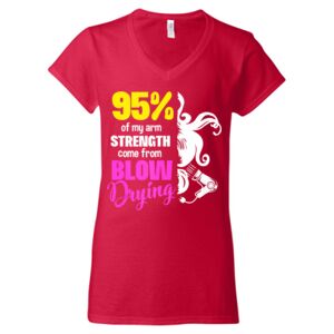 Softstyle® Women’s V-Neck T-Shirt Thumbnail