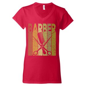 Softstyle® Women’s V-Neck T-Shirt Thumbnail