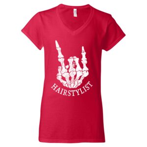 Softstyle® Women’s V-Neck T-Shirt Thumbnail