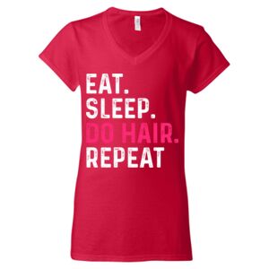 Softstyle® Women’s V-Neck T-Shirt Thumbnail