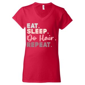 Softstyle® Women’s V-Neck T-Shirt Thumbnail