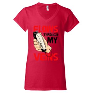 Softstyle® Women’s V-Neck T-Shirt Thumbnail
