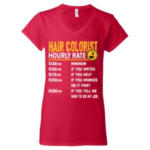 Softstyle® Women’s V-Neck T-Shirt Thumbnail